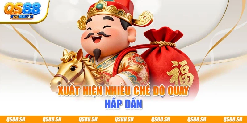 Xuất hiện nhiều chế độ quay hấp dẫn